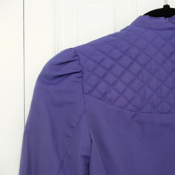 H&M Purple woman’s or junior’s Bomber Jacket in size 2 - Picture 11 of 14